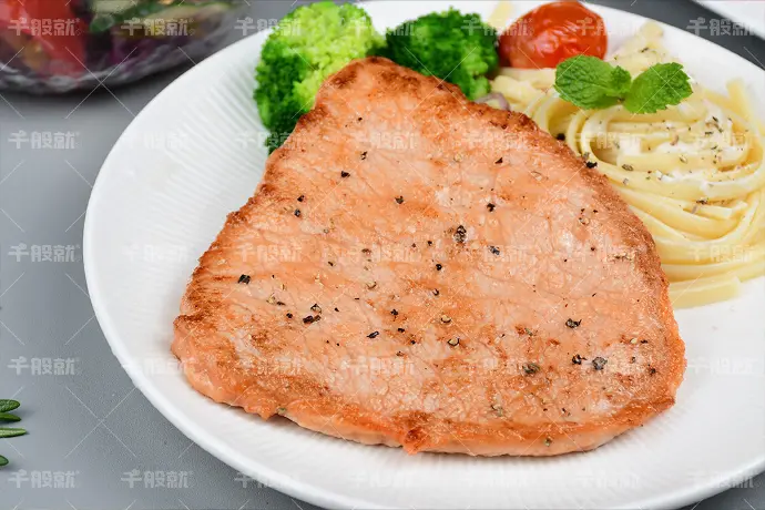 黑椒肉眼脆皮猪扒1kg