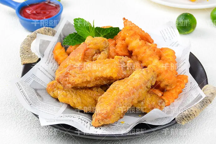 爆汁藤椒脆皮鸡中翅500g