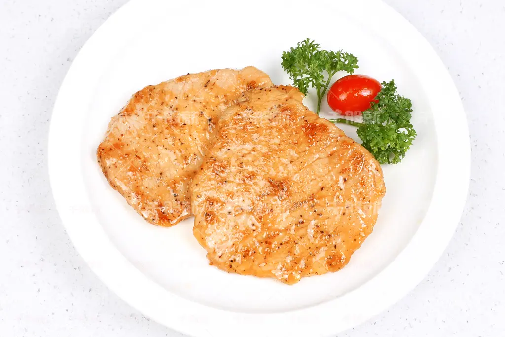原味肉眼脆皮猪扒（板）1kg