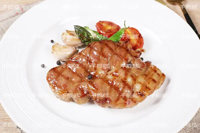 黑椒梅花猪扒1kg