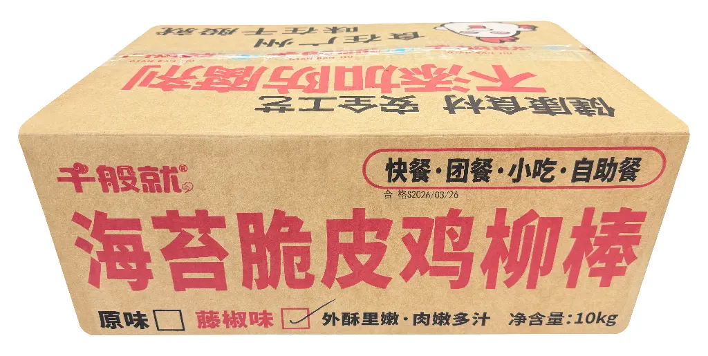 藤椒海苔脆皮鸡柳棒1kg 纸箱正面.webp
