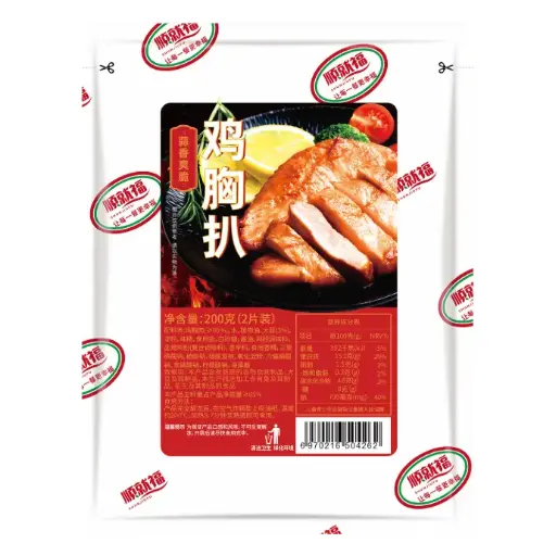 顺就福蒜香爽脆鸡胸扒200g