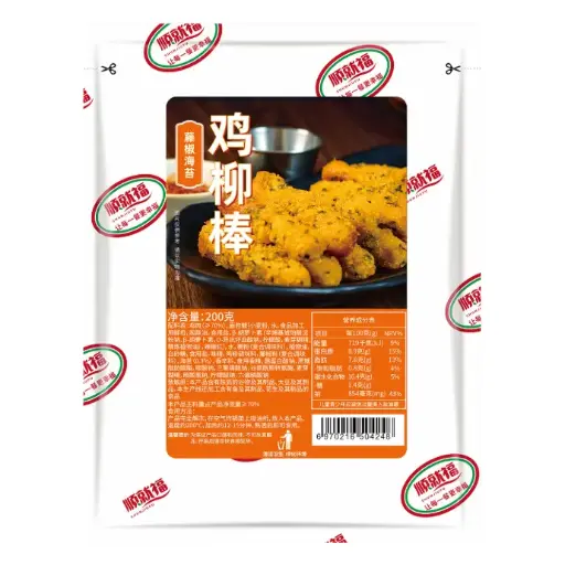 顺就福藤椒海苔鸡柳棒200g